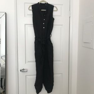 Vintage Pants - VINTAGE - Button Down Cargo style Jumpsuit Vintage Pants - VINTAGE - Button Down Cargo style Jumpsuit